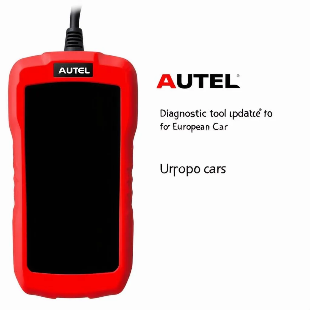 Autel diagnostic tool update