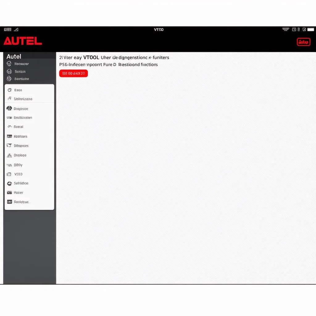 Autel VTOL User Interface