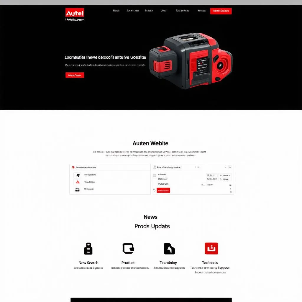 Autel Official Website Homepage