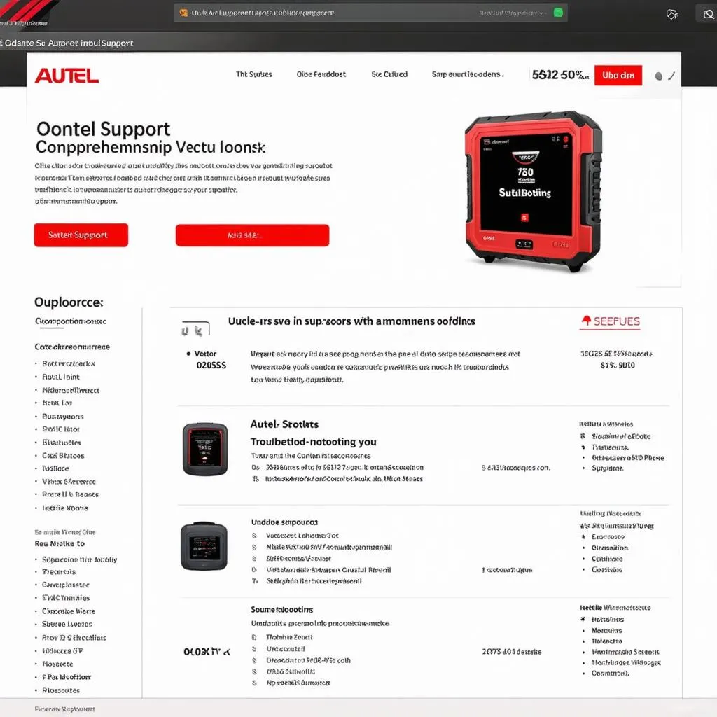 Autel Website Support