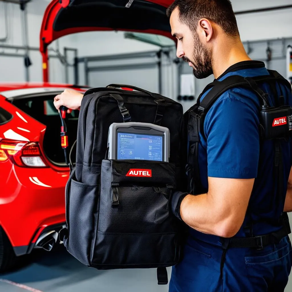 Autel X-Star Backpack for Carrying Diagnostic Tools