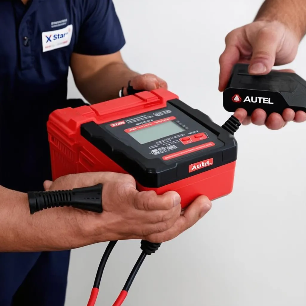 Charging Autel X-Star Battery