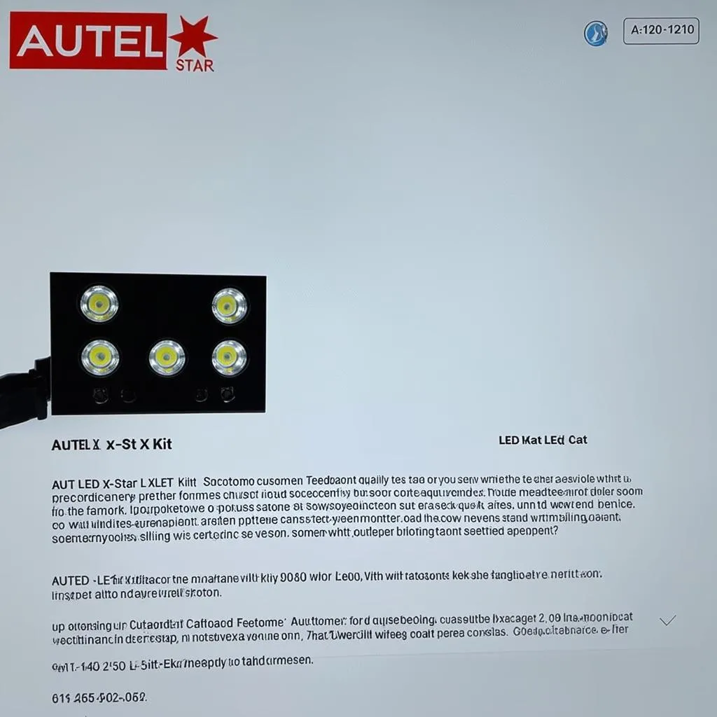 autel-x-star-led-kit-customer-review