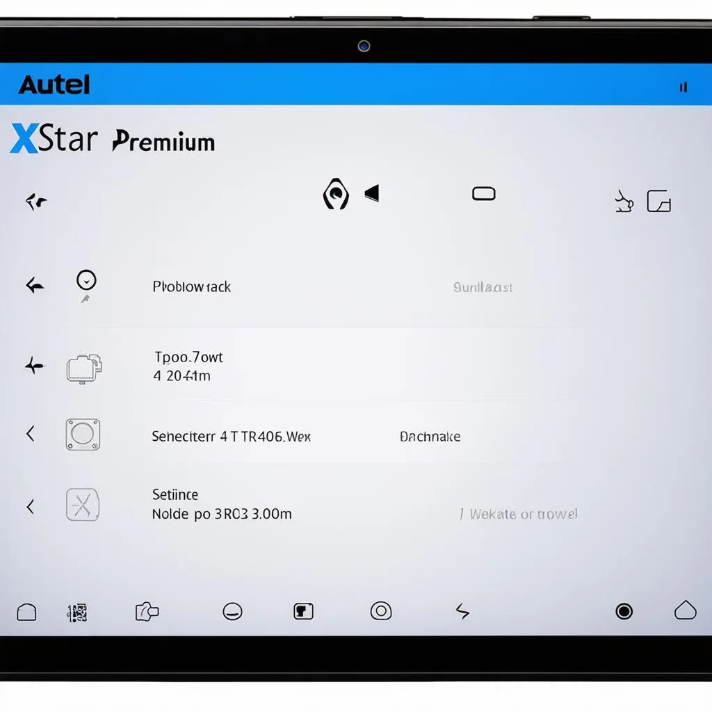 Autel X-Star Premium Camera Settings