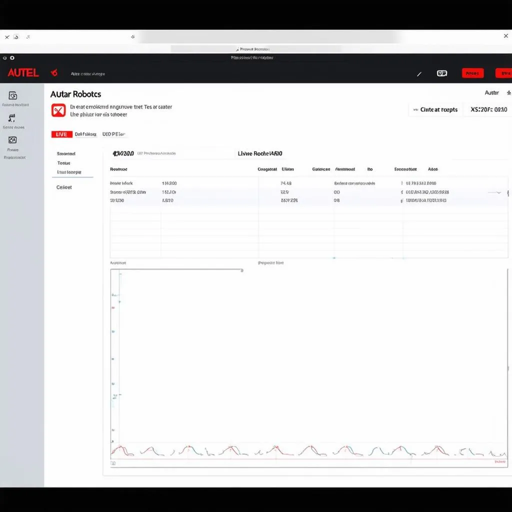 Autel X-Star Premium Range Test Interface