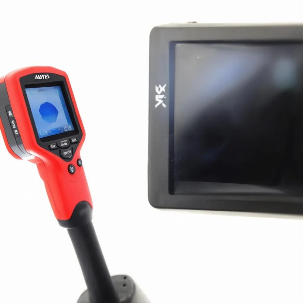 Autel x-star scanner with polarizing filter