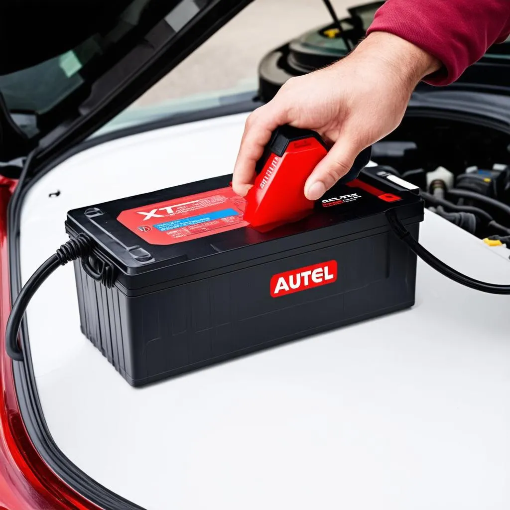 Autel Xtar Battery in Action