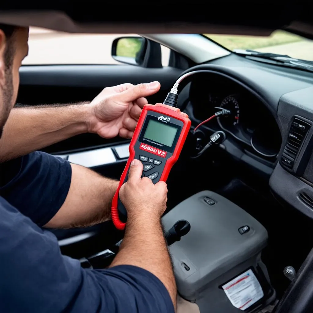 Car diagnostics with Autel 640t V3