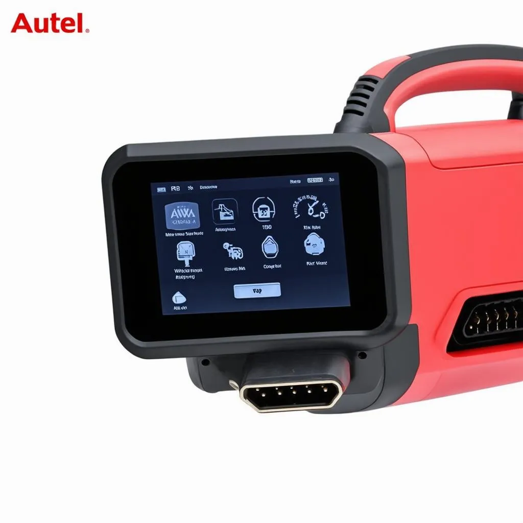 Autel 2 Way Scanner Close-Up