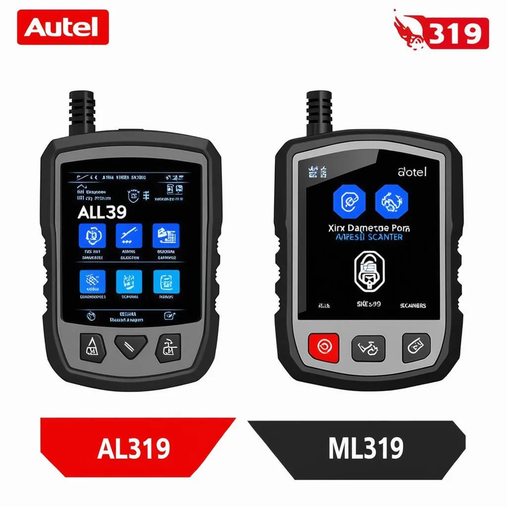 Autel AL319 and ML319 Diagnostic Scanners