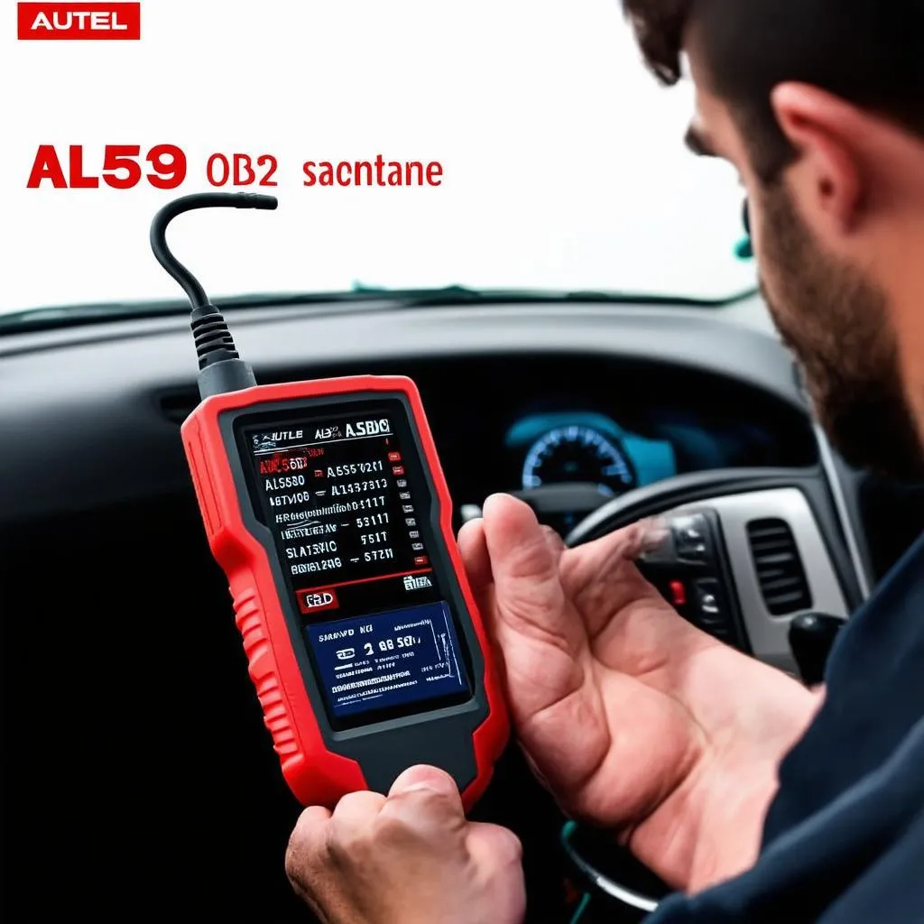 Autel AL539 OBD2 Scanner