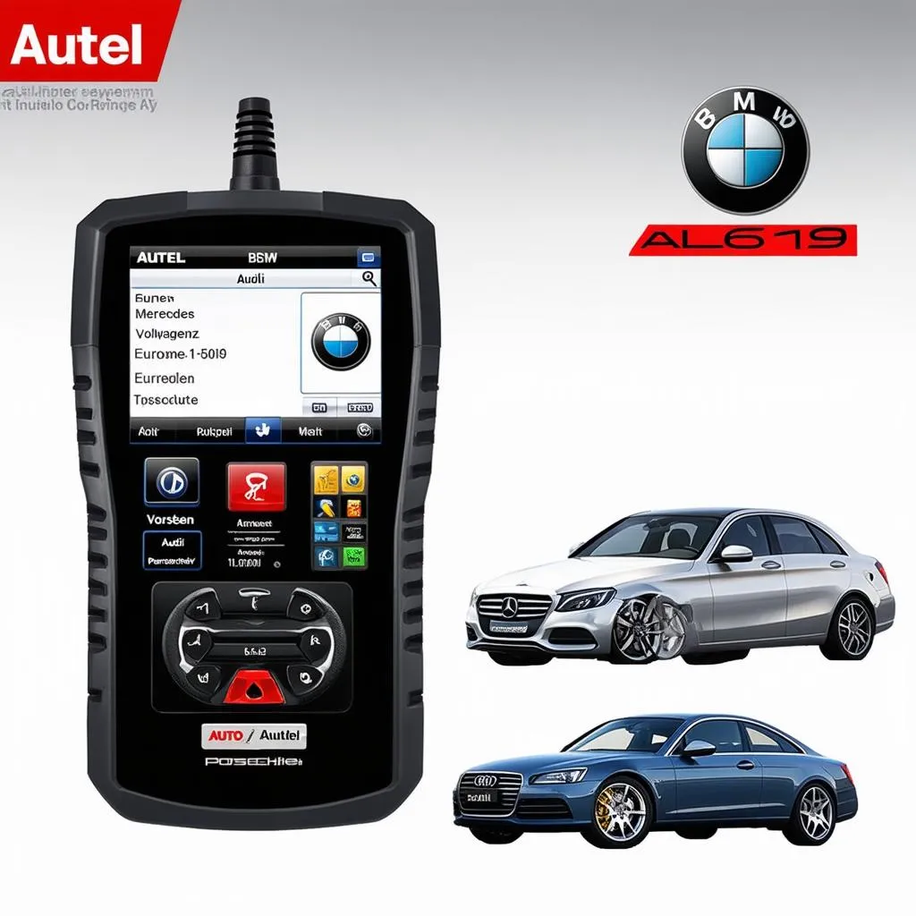 Autel AL619 supported car models