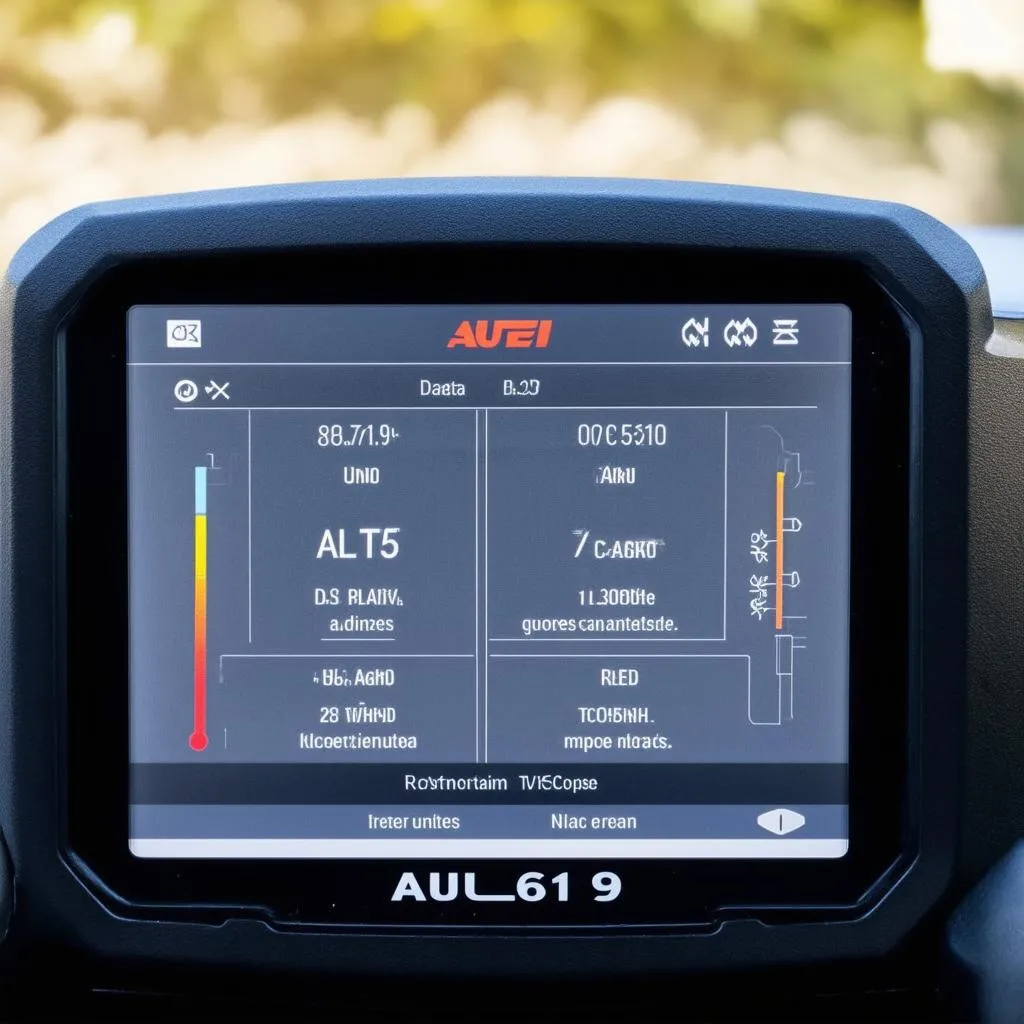 Autel AL619 Interface