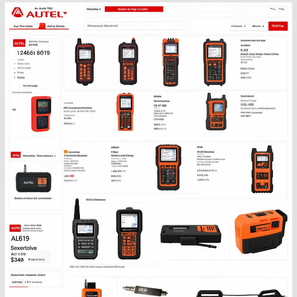 Autel AL619 Online Shop