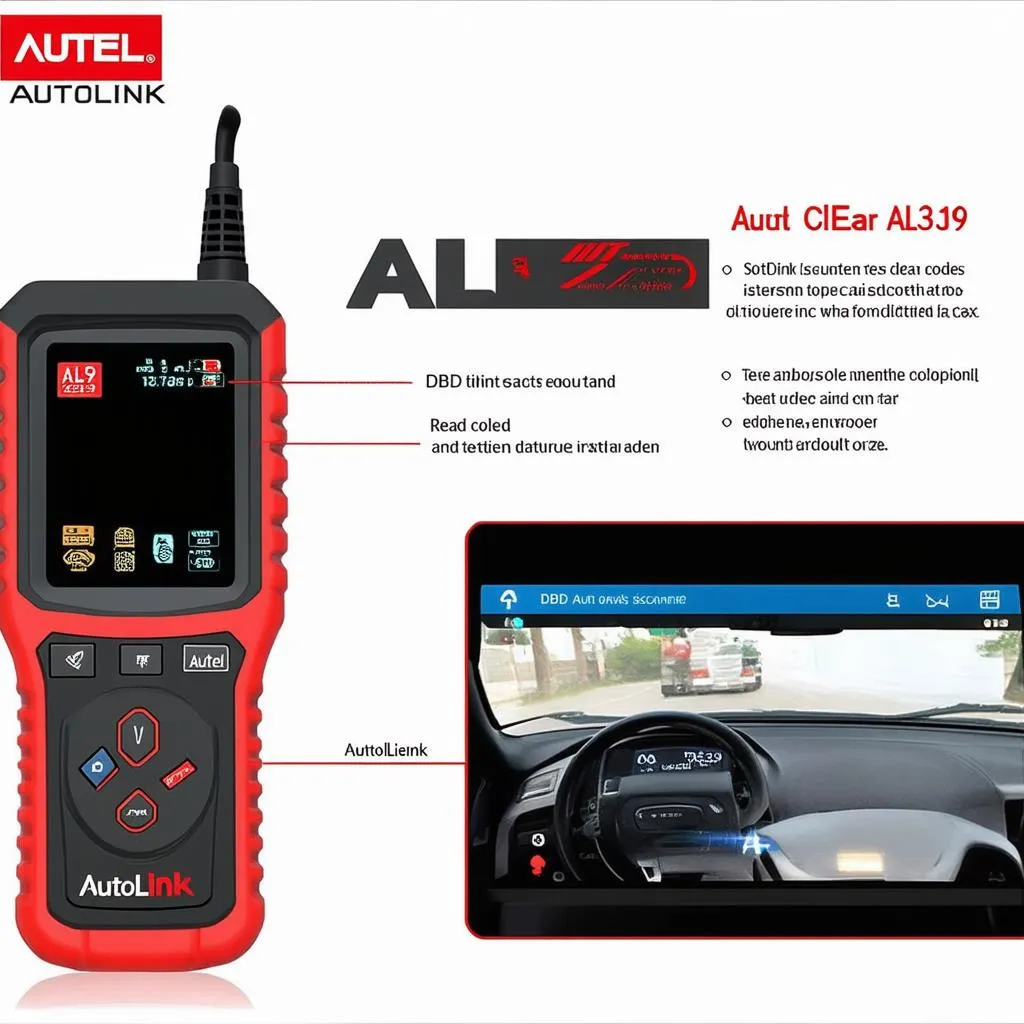 autel autolink al319 obd2 scanner