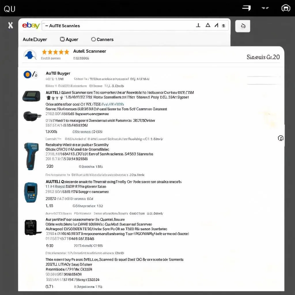 Autel eBay Reviews