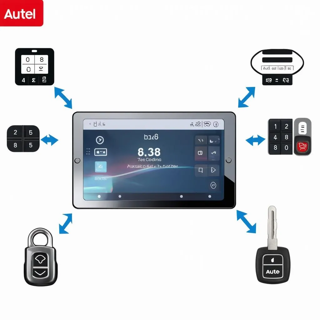 Steps involved in Autel key coding