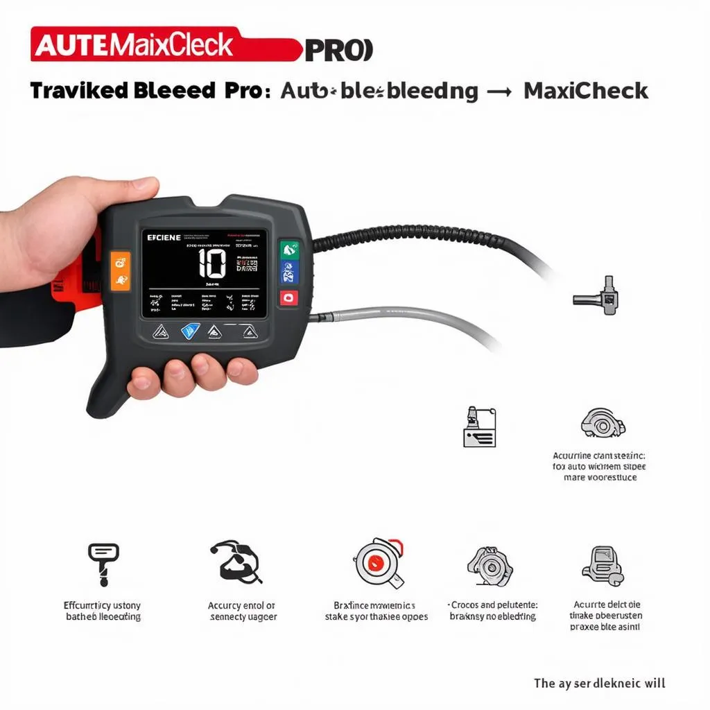 Autel MaxiCheck Pro Auto Bleed Benefits