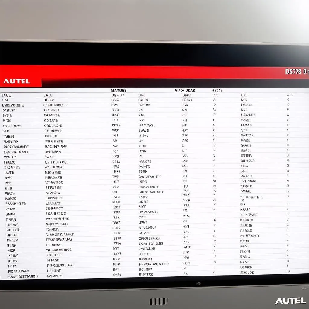 Autel Maxidas DS708 Car Support