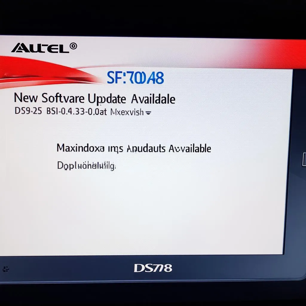 Autel Maxidas DS708 Update