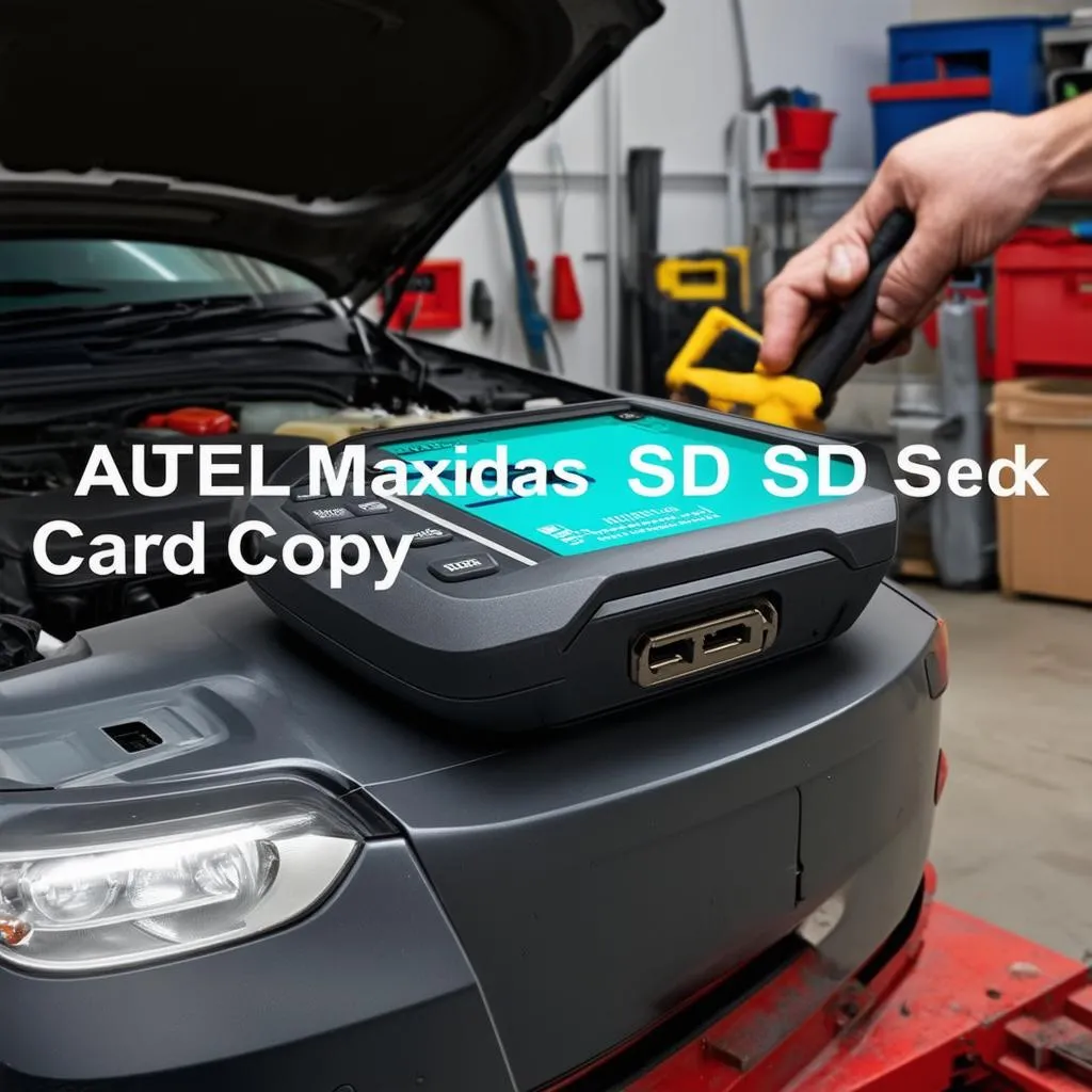 Autel Maxidas SD Card Copy