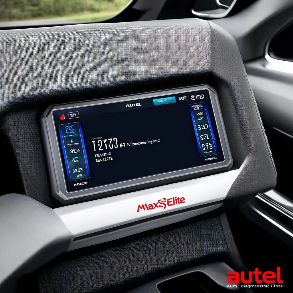 Autel MaxiSys Elite Diagnostic Tool