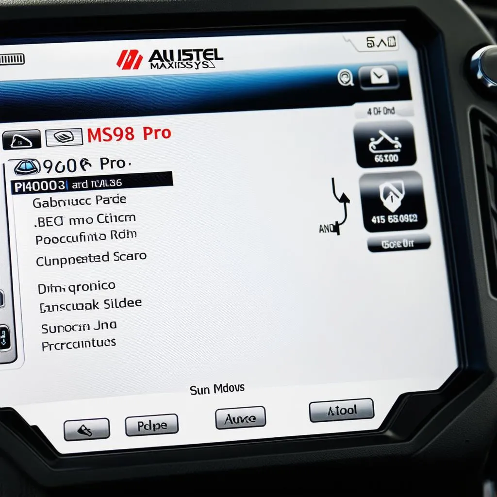 Autel MaxiSys MS908 Pro features