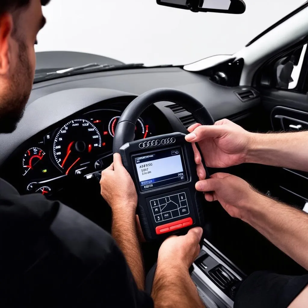 Autel MaxiSys MS908P Audi Programming Process