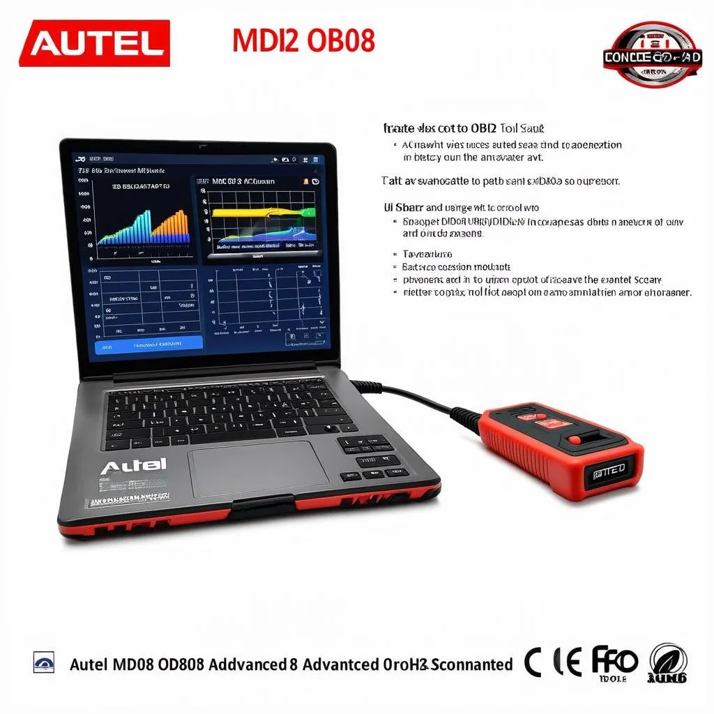 Autel MD808 OBD2 Scanner