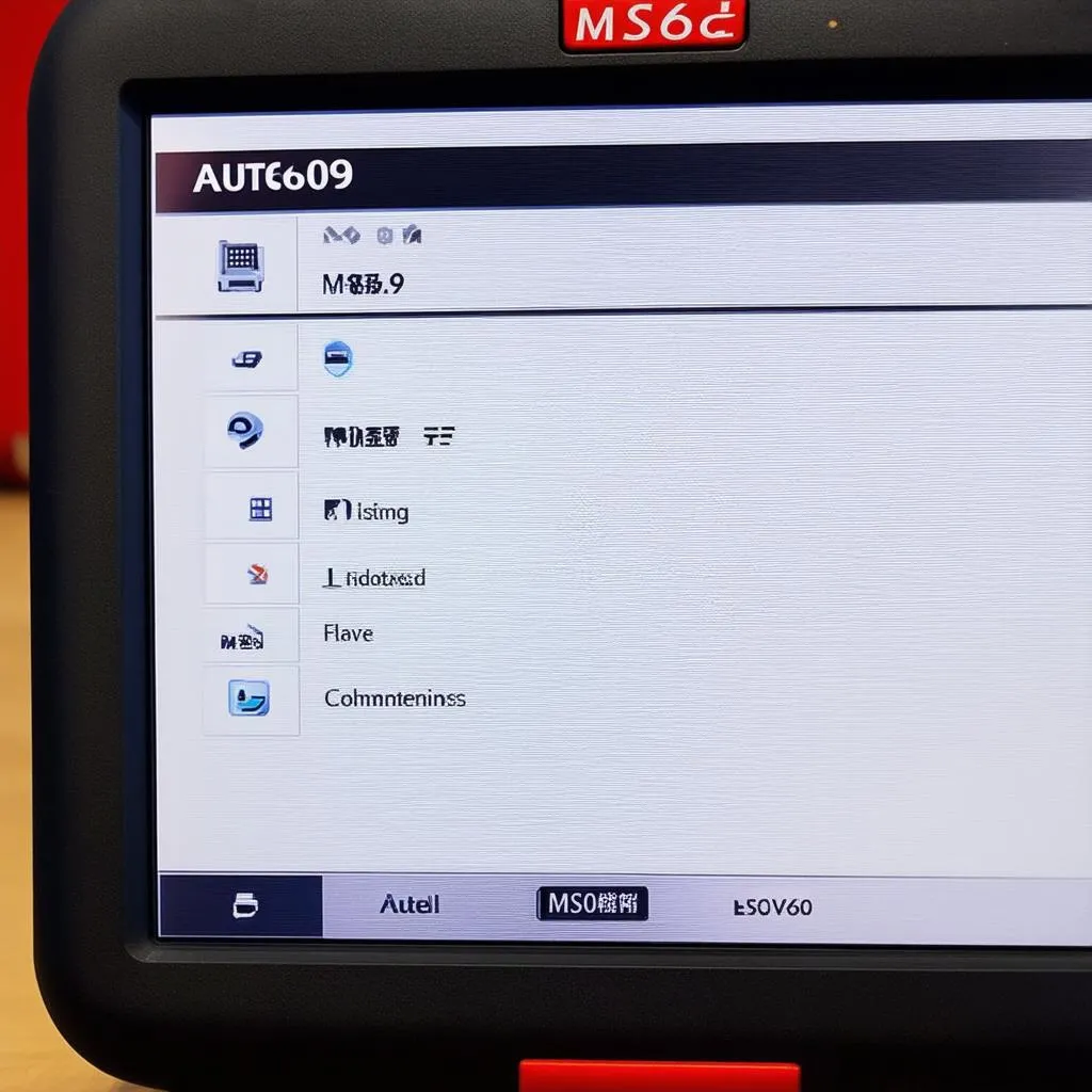 Autel MS609 User Guide