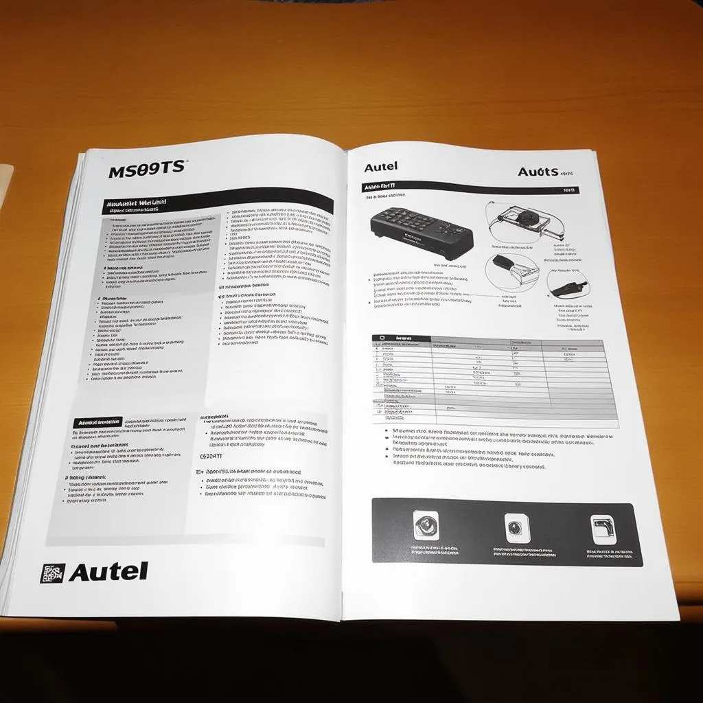 autel ms609ts user manual