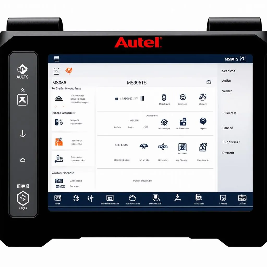 Autel MS906TS Interface