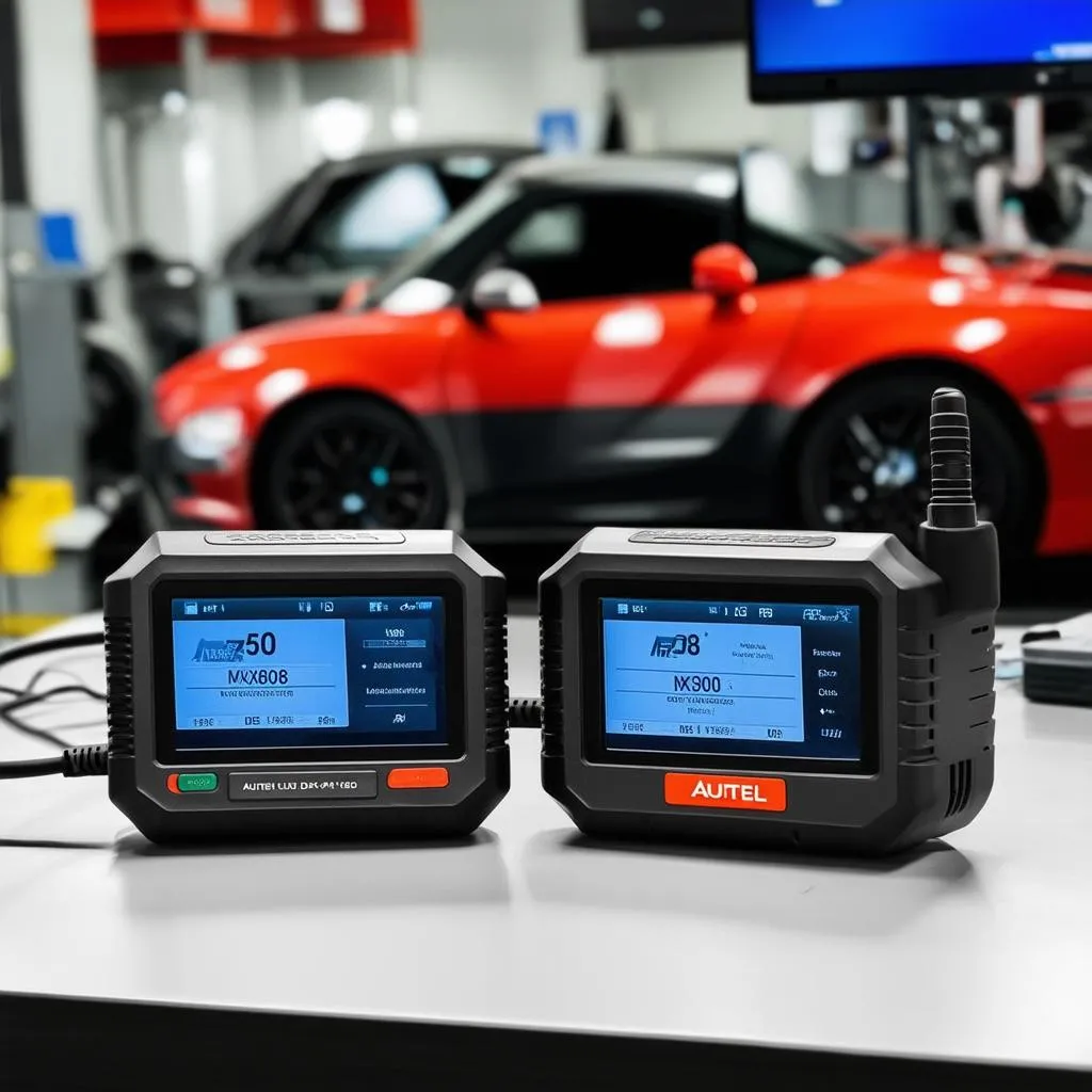 Autel MX808 and DS808 Diagnostic Tools