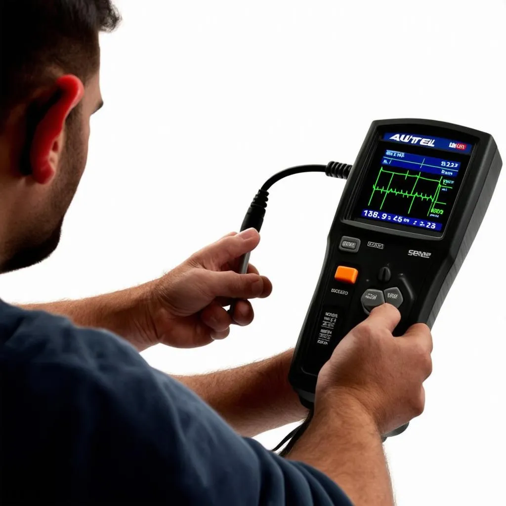 Autel oscilloscope sensor malfunction diagnosis