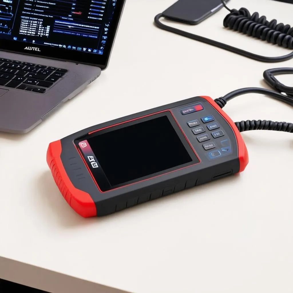 Autel Scanner on Table