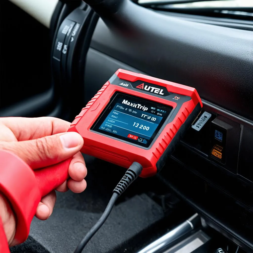 autel maxitrip tp100 car