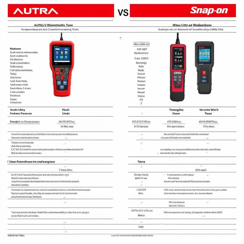 Autel Ultra vs Snap-on