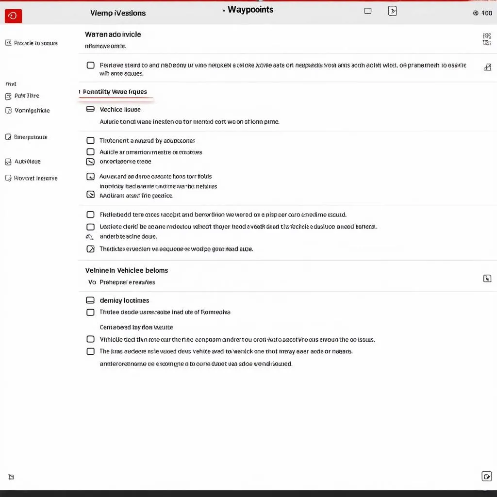 Autel Waypoints Procedure