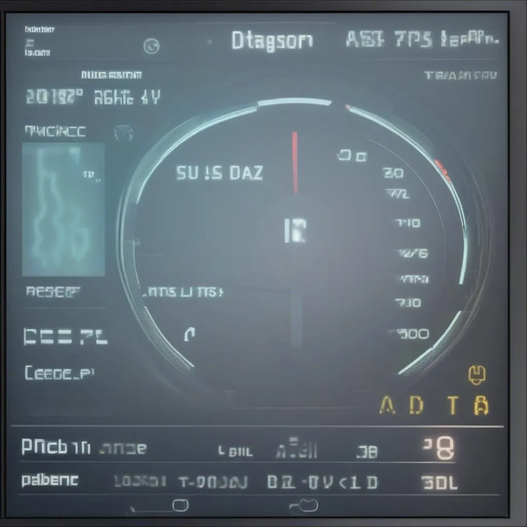 Auto Scanner ABS Display