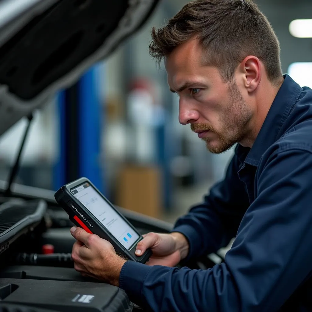 Canadian mechanic using autoenginuity scan tool