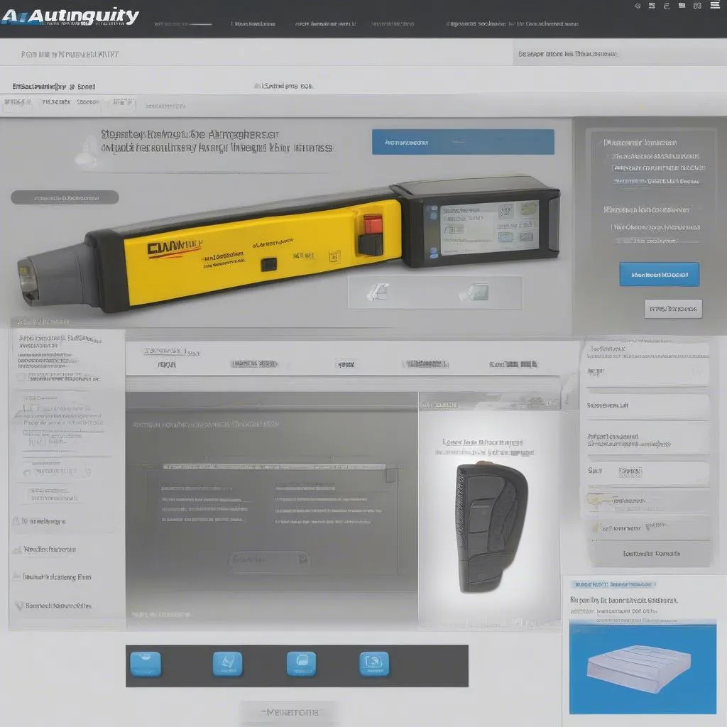 AutoEnginuity Scan Tool User Interface