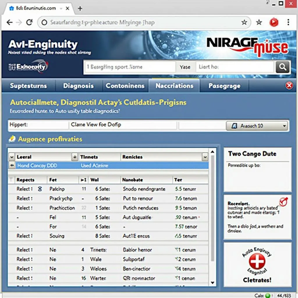 AutoEnginuity software interface