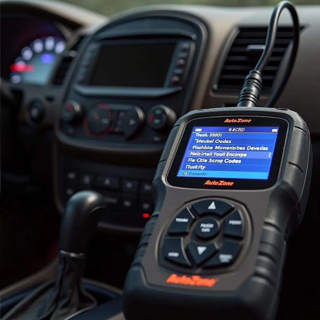 AutoZone Scan Tool Reading Buick Lacrosse DTC