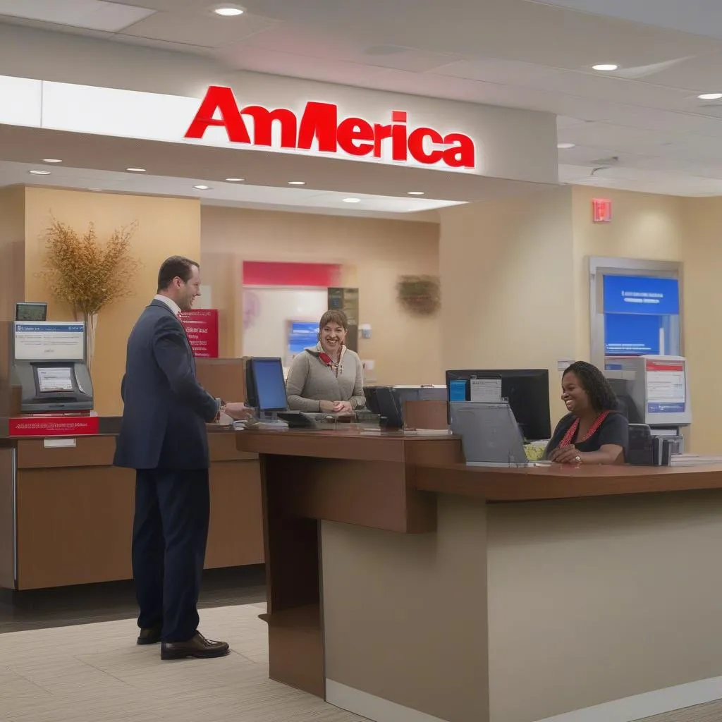 Customer Service Representative at Bank of America Branch