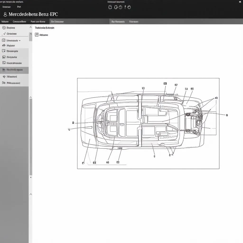 Benz EPC 2015 Interface