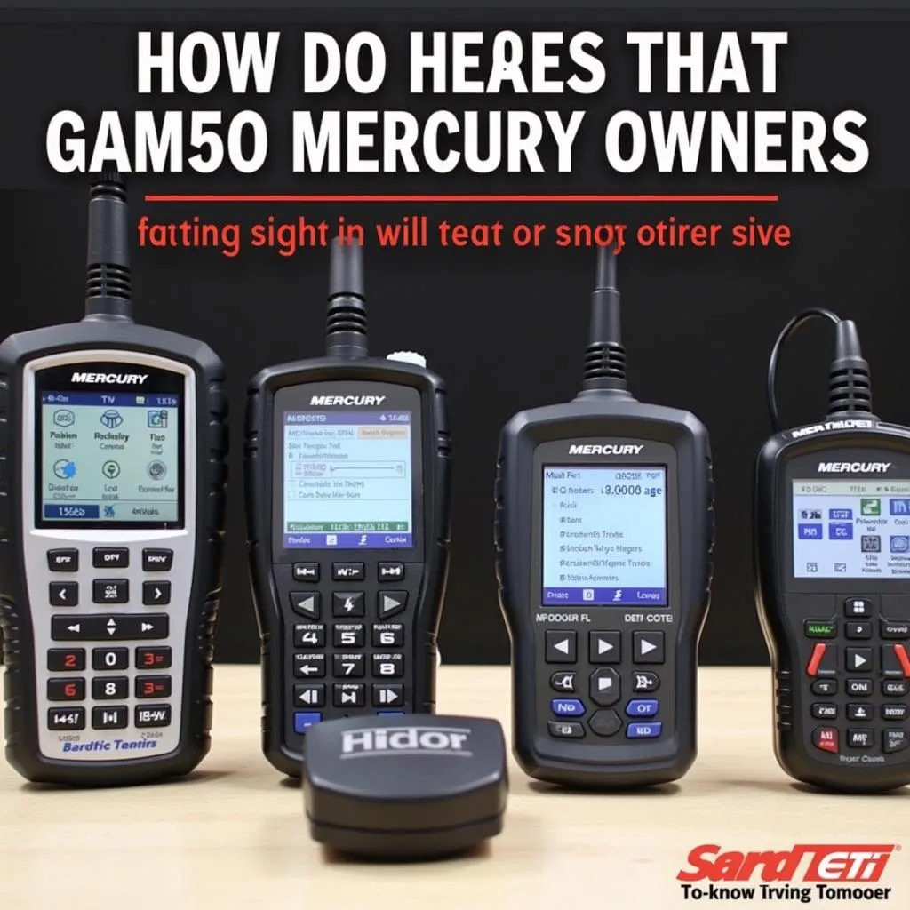 A selection of the best Mercury EFI scan tools available