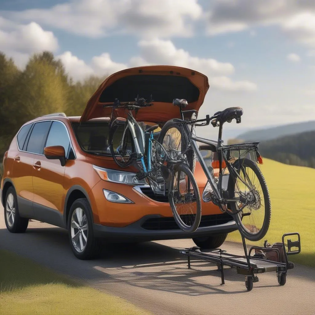 Bike Rack on Car