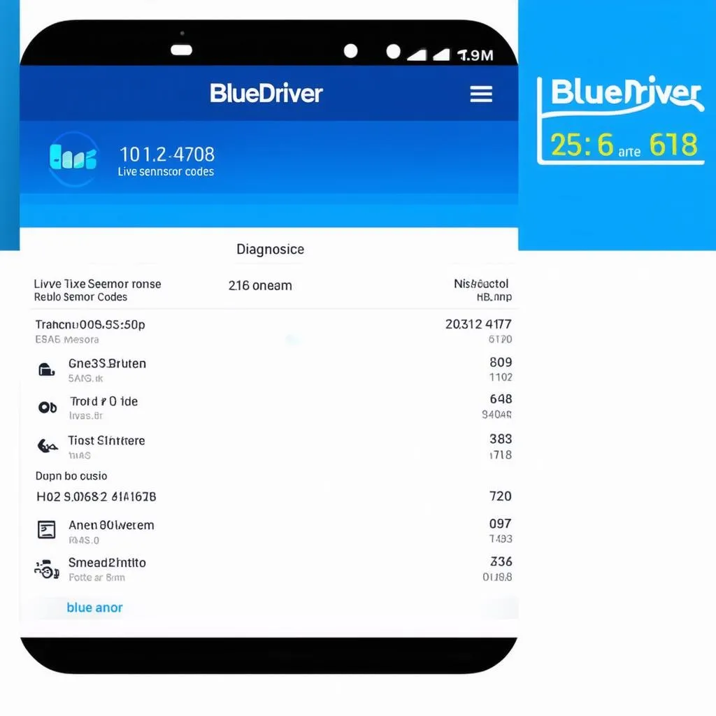 BlueDriver App Interface