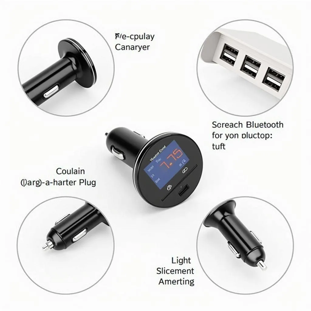 Bluetooth car adapter features