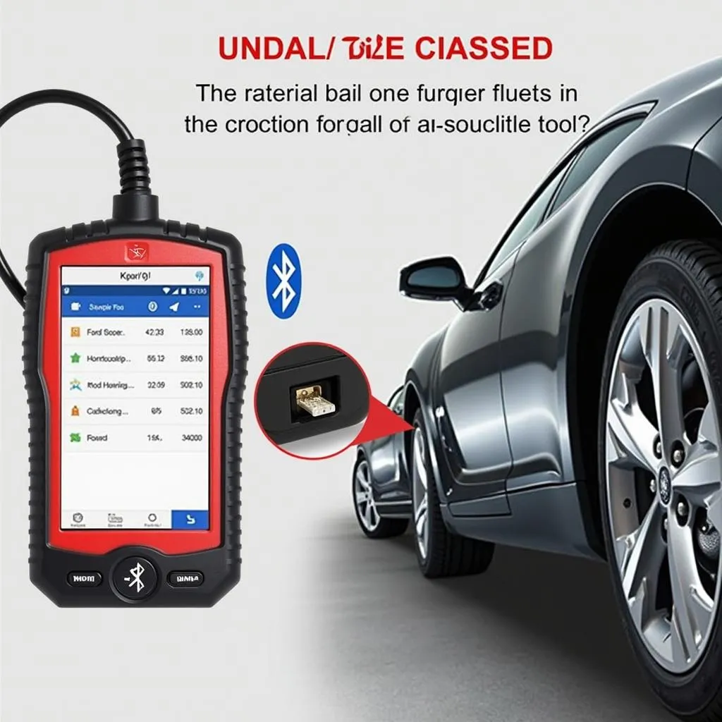 Bluetooth OBD2 Scan Tool for European Cars